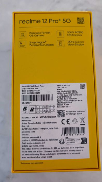 Realme 12 pro+ 5G