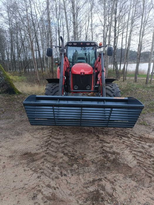 Łyżka ażurowa przesiewowa do tura do ziemniaków kamieni buraków DOWÓZ