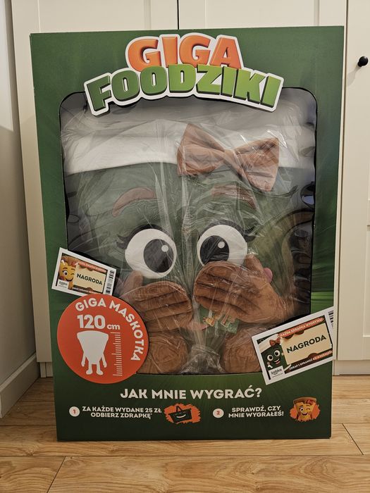 Maskotka GIGA Foodzik Choco 120 cm