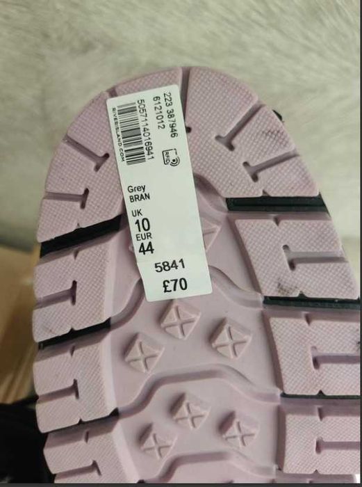 Замшеві чоловічи черевики River Island. Розмір 44,5