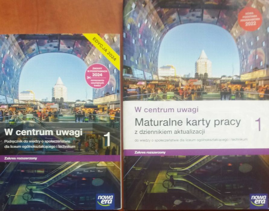 WOS 1 W centrum uwagi podr. ZR + Maturalne karty pracy. Nowa Era