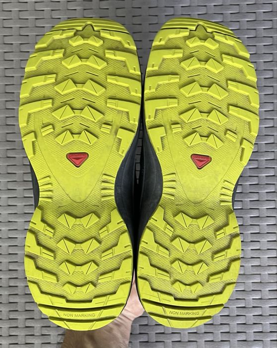 Salomon кроссовки полуботинки 36 размер детские трекинговые синие