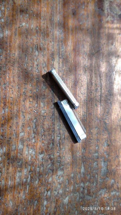 Разъем FFC под шлейф 30pin*0.5mm, Flip type, контакты вверху