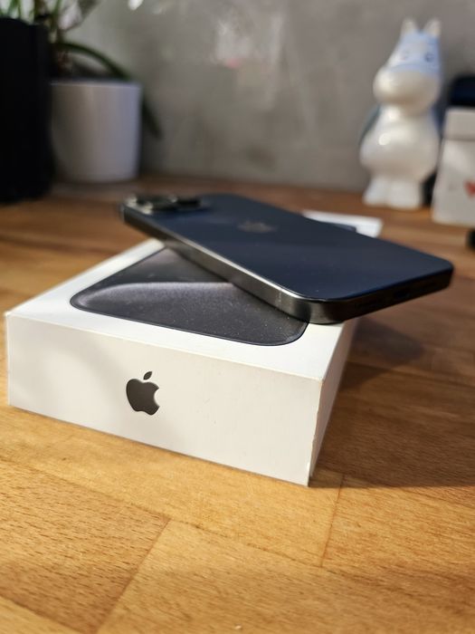 IPhone 15 pro max 256gb black titanum STAN IDEALNY