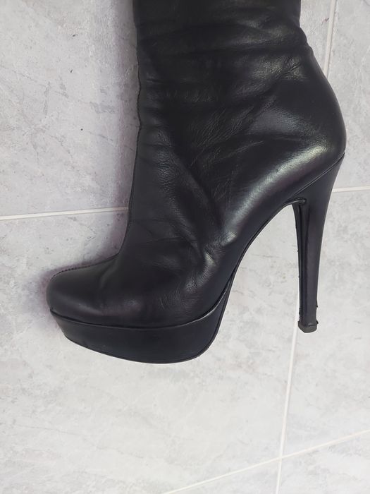 Сапоги жіночі шкіряні