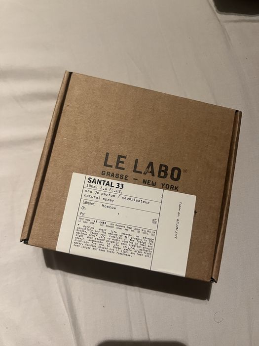 perfume Le Labo Santal 33