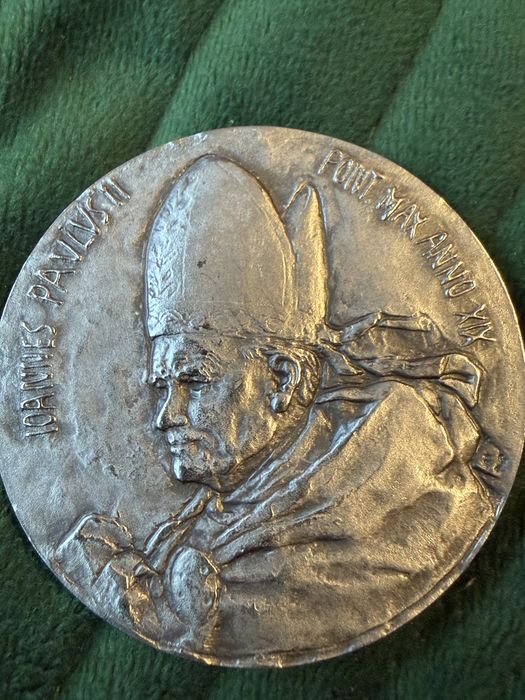 Medal Jan Paweł II srebro