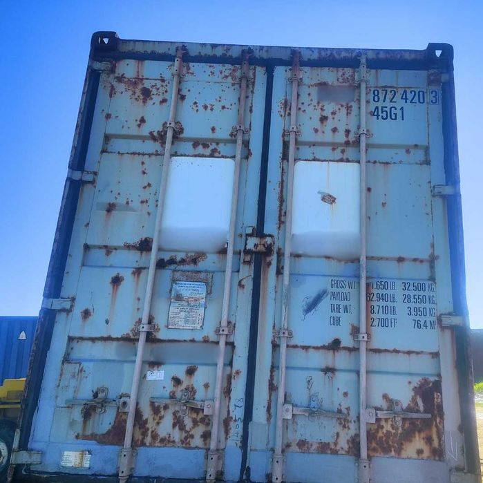 Contentor Marítimo 40' HC - 12 Metros Altura Extra