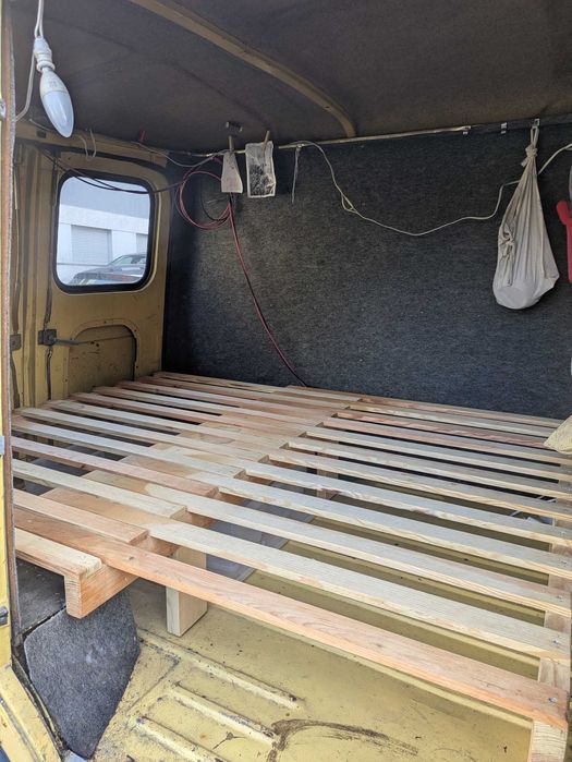 Estrutura sofá cama em madeira maciça