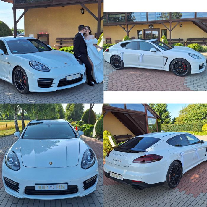 Samochód Auto do ślubu Porsche Panamera GTS