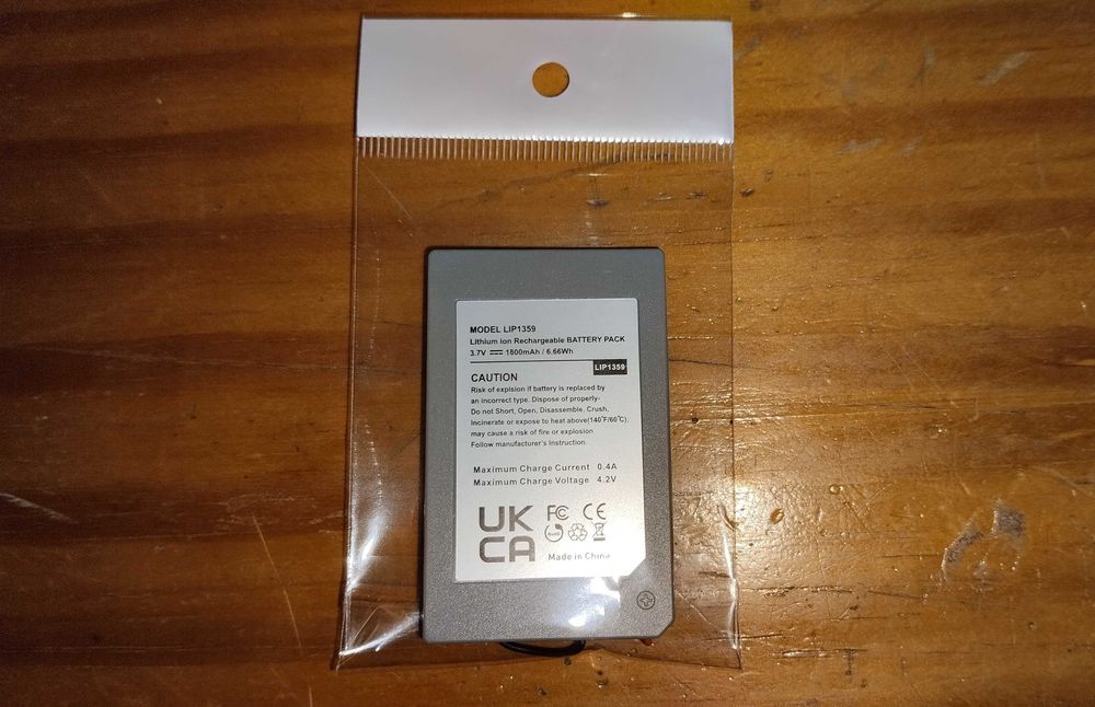 Bateria de Substituição Nova e Lacrada para Comandos PS3 da Sony