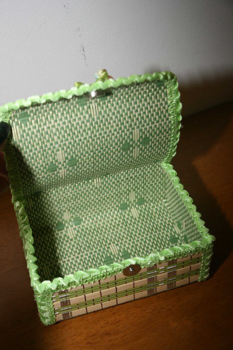 Caixa de Bambu para Decorar/Arrumar