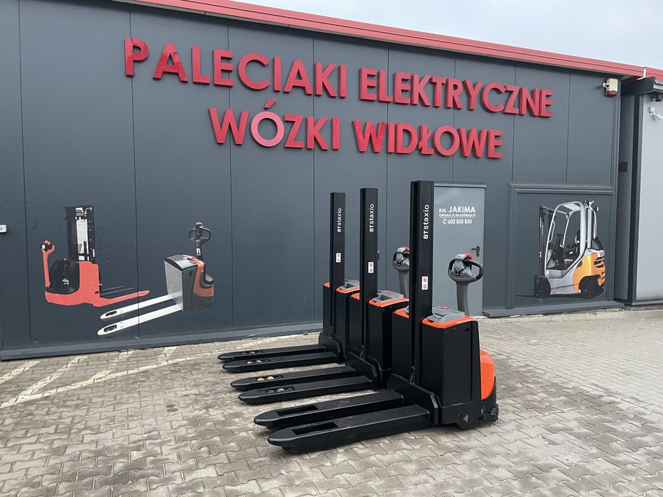 Paleciak elektryczny BT SWE 800 kg 160 cm wózek Toyota