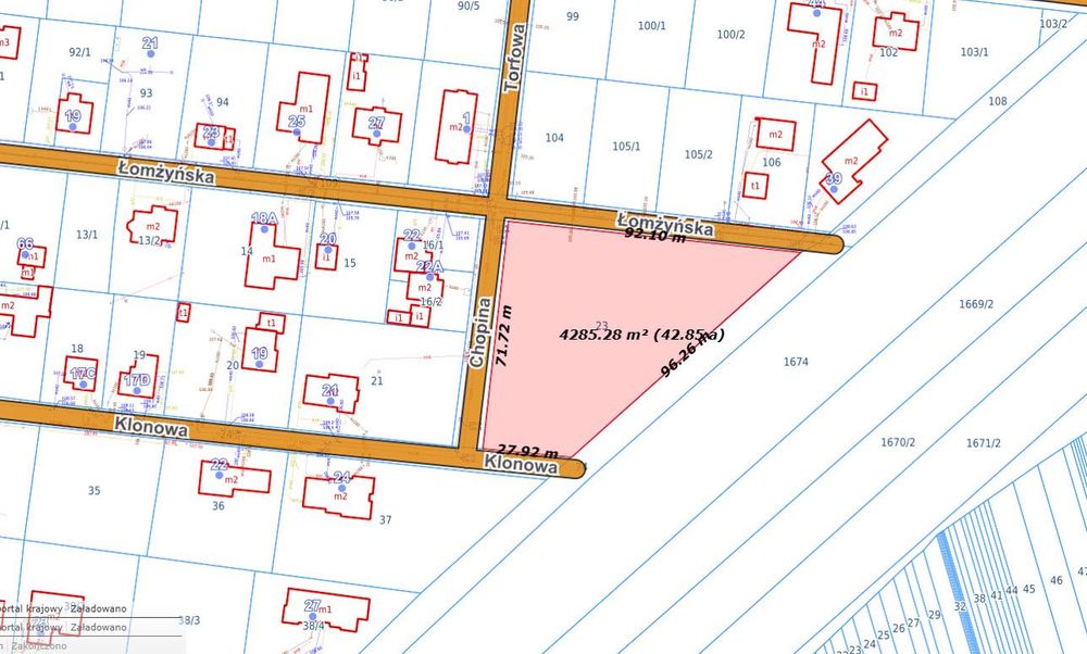 Działka leśna z warunkami zabudowy