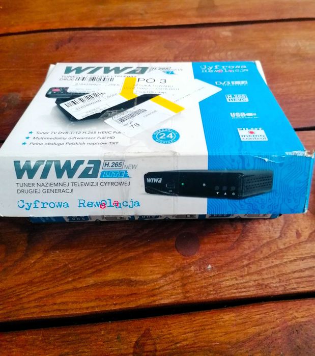 WIWA H.265 LITE NEW dekoder tuner DVB-T2 HEVC