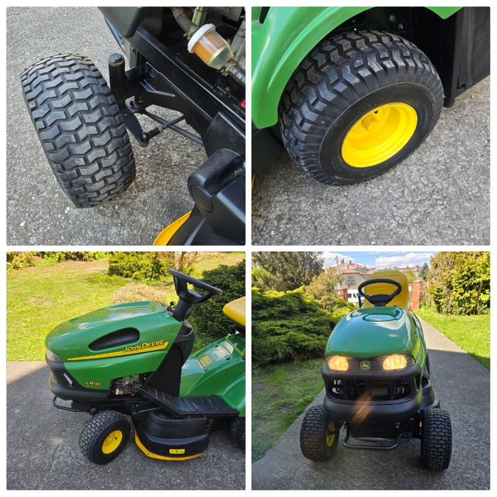 Traktorek kosiarka John Deere 14KM B&S hydro SUPER STAN POLECAM