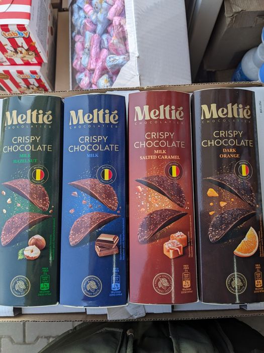 Шоколадні чіпси Meltie, 125г