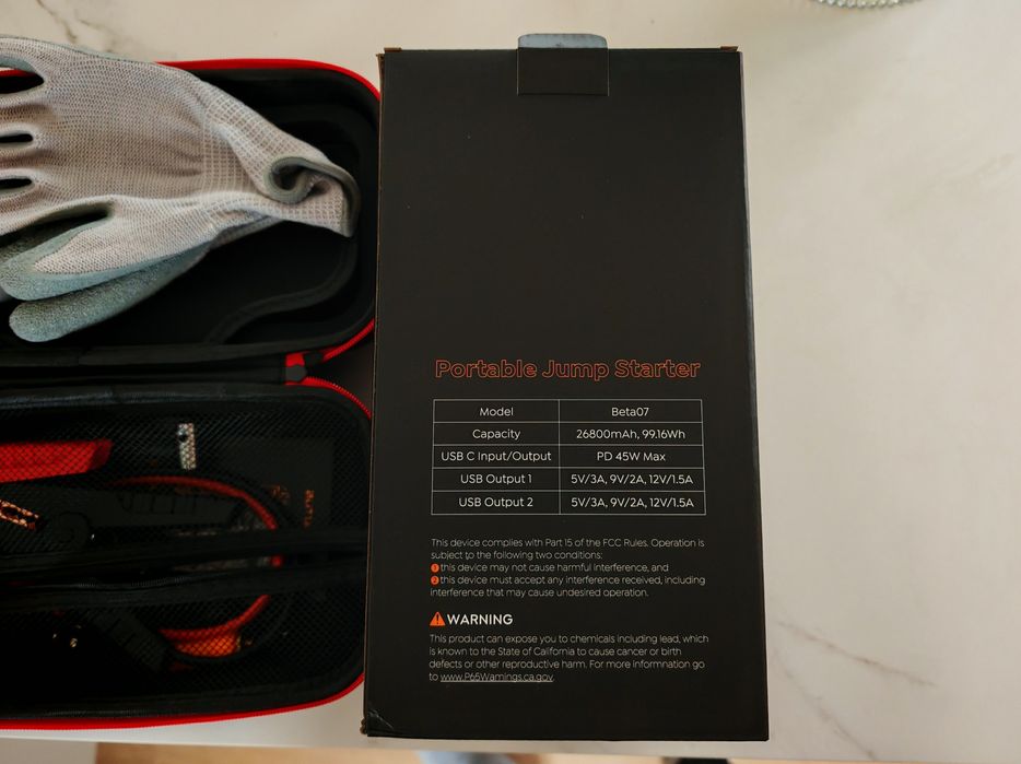 Starter-rozruch Kompresor Power Bank 4w1!