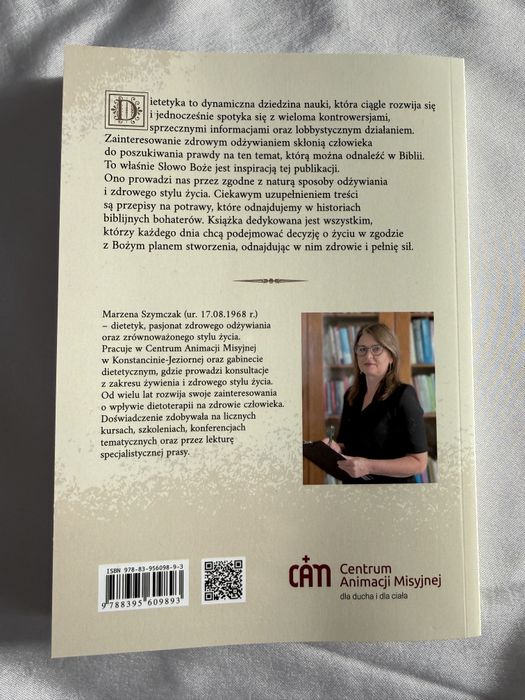 Życie i żywienie w świetle Biblii  Marzena Szymczak