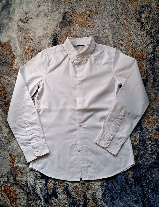 Koszula chłopięca biała  rozmiar 134