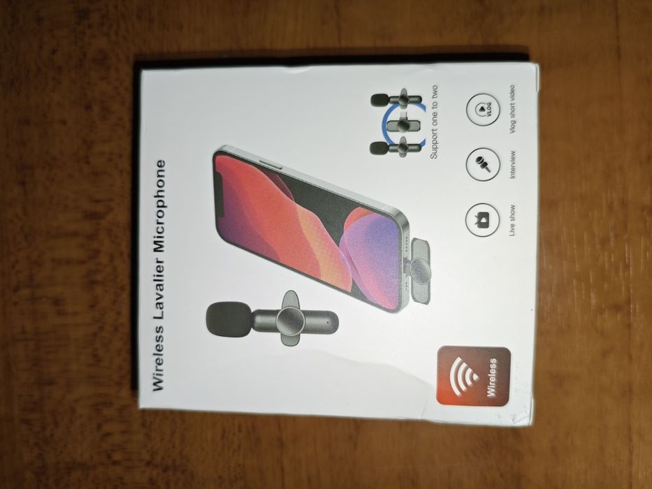 Два безпровідних мікрофона для iPhone