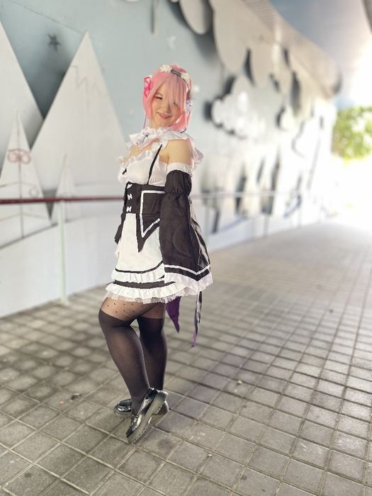 Косплей Рем (Re:Zero) — повний комплект + перука