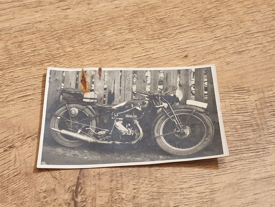 Motocykl Triumph 350 Kongress 1935 stare zdjecie
