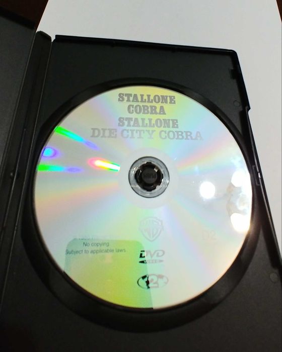 Cobra film dvd -Stallone. Unikat