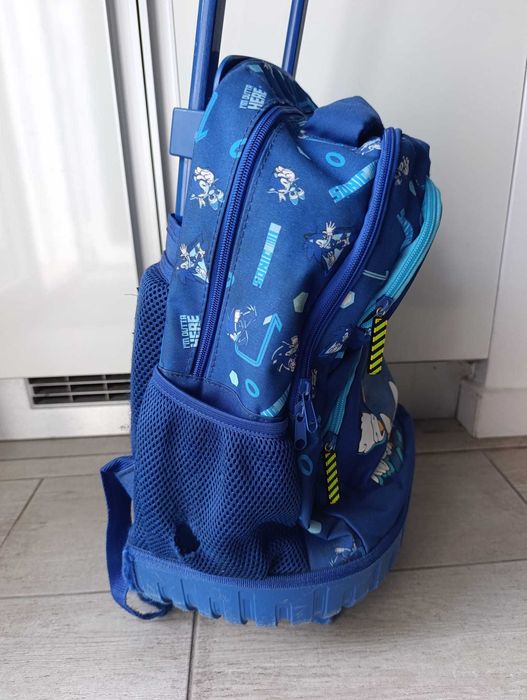 Mochila Sonic Conjunto Escolar Mochila + Lancheira + Estojo