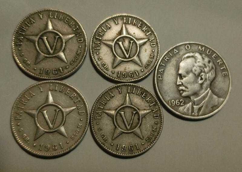 Монеты Египта, Люксембург, Сирии, Кубы, Хайдерабад...