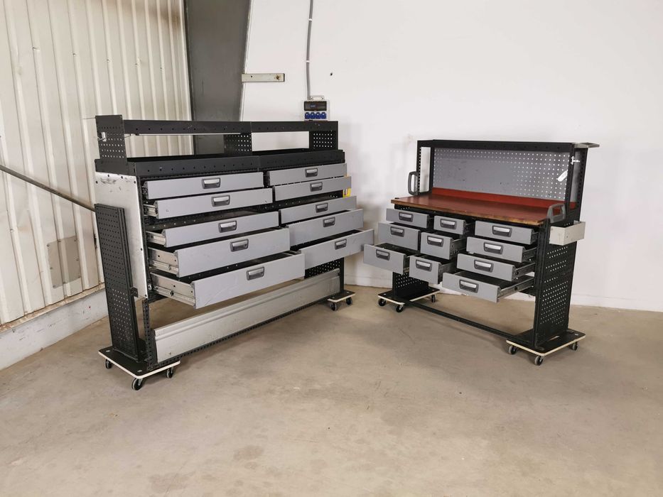 Zabudowa serwisowa warsztatowa CRAFTER SPRINTER TRANSIT MAN TGE IVECO