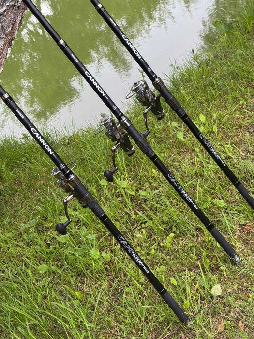 Телескопический Карповый набор CANNON FR 3.6-3,9м + Carp XT 5000-6000