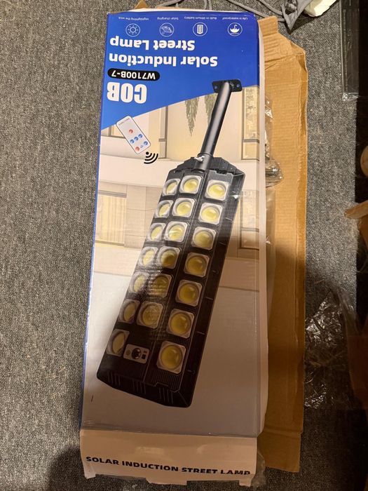 Lampa solarna mocna