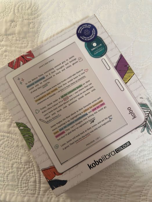 Kobo Libra Colour 7” + Caneta | Como Novo | Garantia até 2027