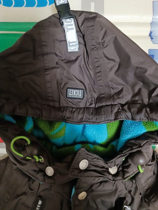 Демісезонний комбінезон на флісі 86+6