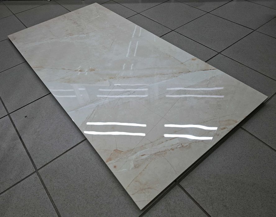 Polerowany gres Lamina Cream 60x120 Gat I | OD RĘKI | HIT | DOSTAWA