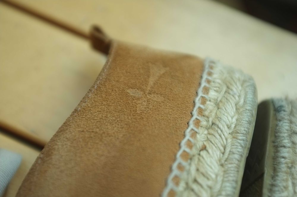 Espadryle Rocky Barnes & Manebi na słoninie zamszowe 41 skórzane