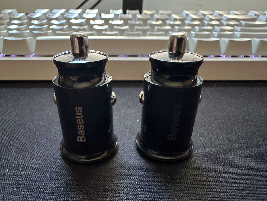 Автомобільні зарядні пристрої Baseus Grain [2 USB/3.1A]