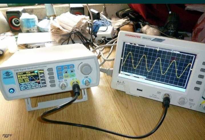 Генератор сигналов сигналів,  цифровой измеритель частоты JUNTEK 60Мгц