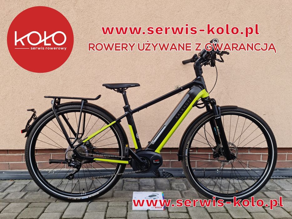 Rower elektryczny męski KALKHOFF SPEED koła 28 SHIMANO DEORE okazja