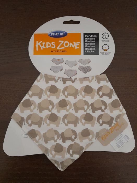 Babete bandana Jané - Novo (varios padrões disponíveis em fotos)
