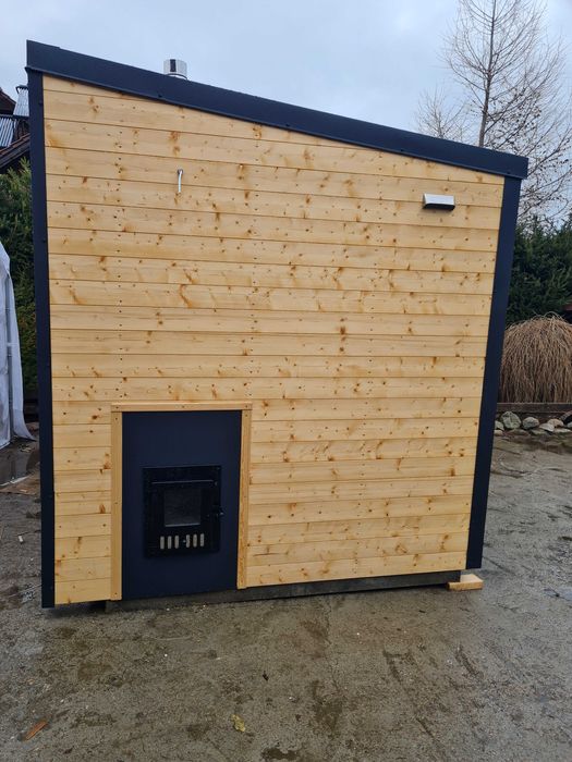 Sauna Ogrodowa Domek Sauna Fińska Sucha Do Ogrodu