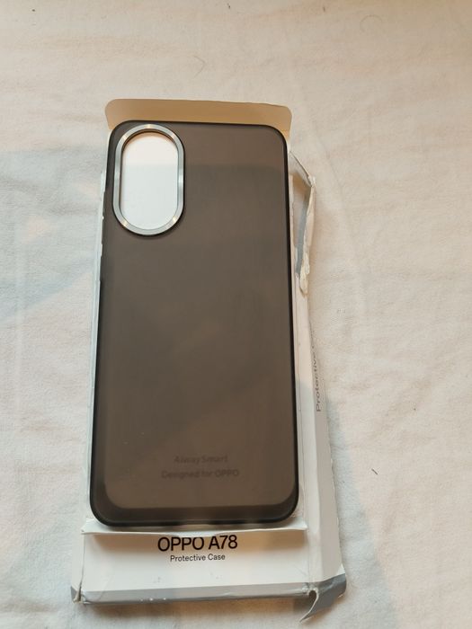 Oryginalne etui do Oppo A78 nowe czarne