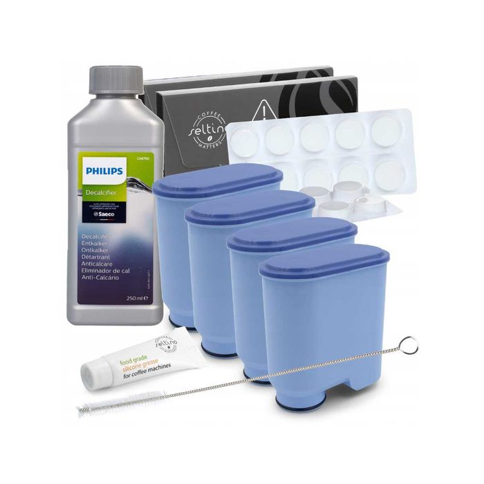 DUŻY ZESTAW 4x Filtr Wody Do Ekspresu PHILIPS Latte Go