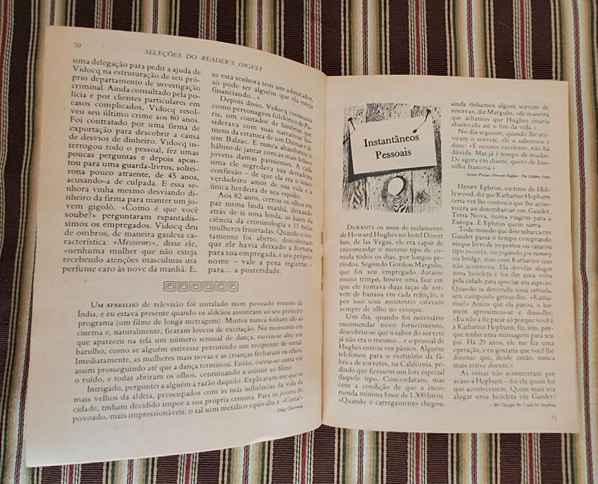 Revista antiga, Seleções do Reader's Digest Dezembro de 1977
