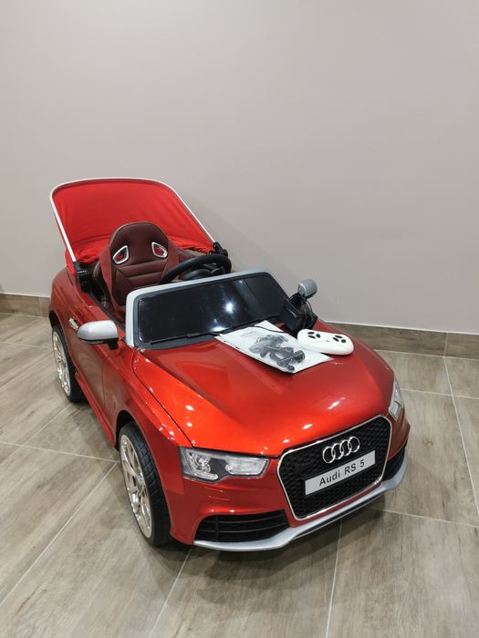 Duze auto elektryczne dla dzieci duże Audi RS 5