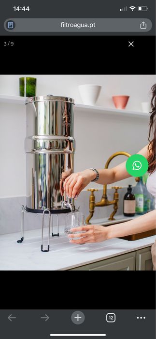Filtro de agua por gravidade phoenix