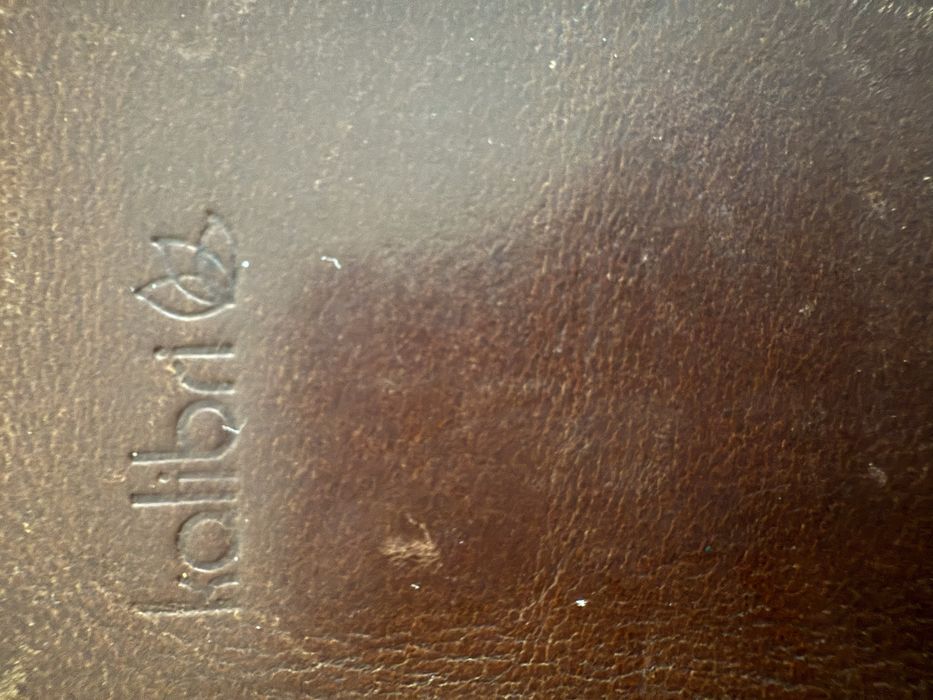 Flipcover KALIBRI couro genuino