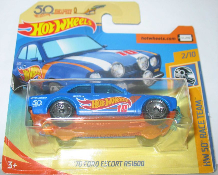 Hot Wheels - 70 Ford Escort RS1600 (50 Anos - 2018)