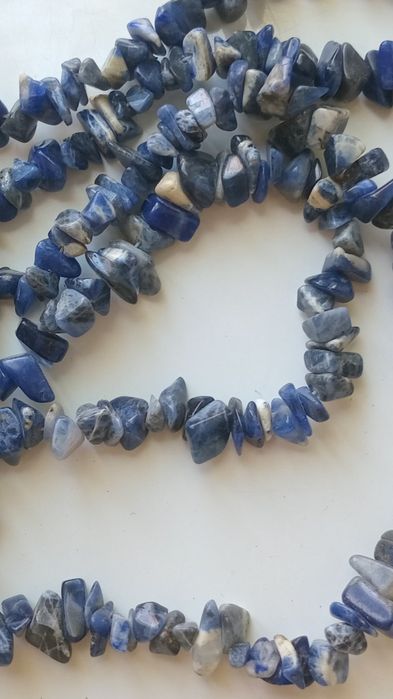 Буси лазурит натуральний вінтаж